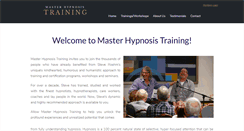 Desktop Screenshot of masterhypnosistraining.com
