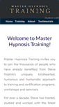 Mobile Screenshot of masterhypnosistraining.com